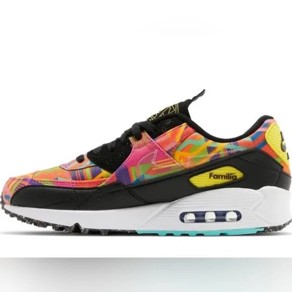 [M-6.5] Air Max 90 'LatinoHeritage Month -Familia' Sneakers
